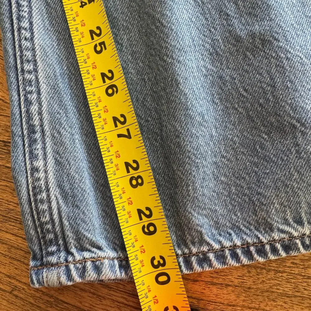 Madewell Low Slug Baggy Jeans - Size 26 - Picture 9 of 10